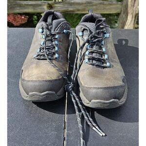 Merrell Womens Forestbound Brown Leather Sneakers Size 11